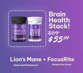 Brain Health Stack (Lions Mane + Focus Rite)